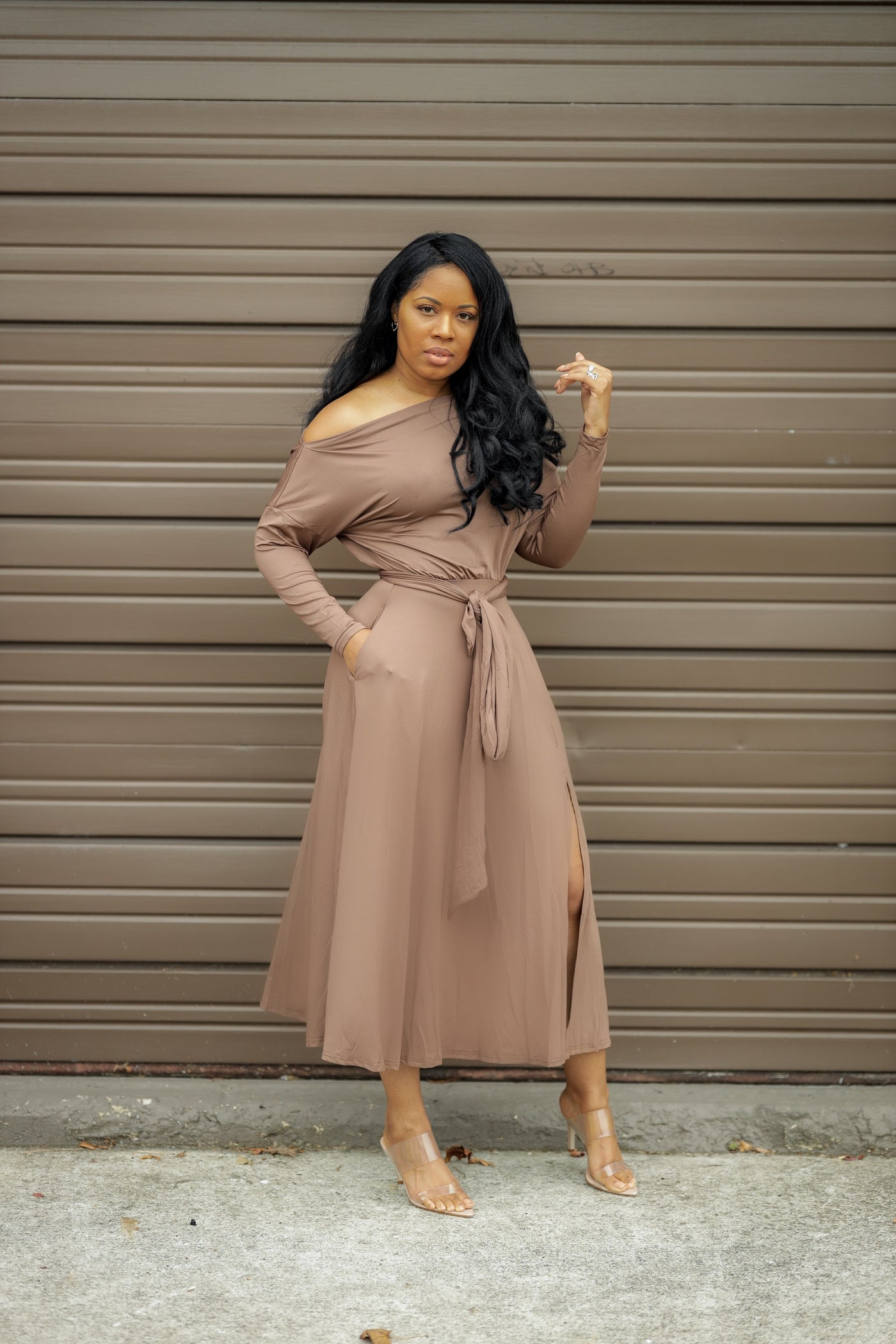 Cold Shoulder Dress