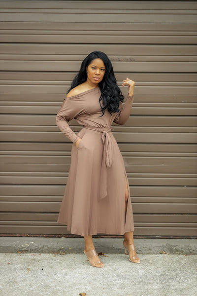 Cold Shoulder Dress