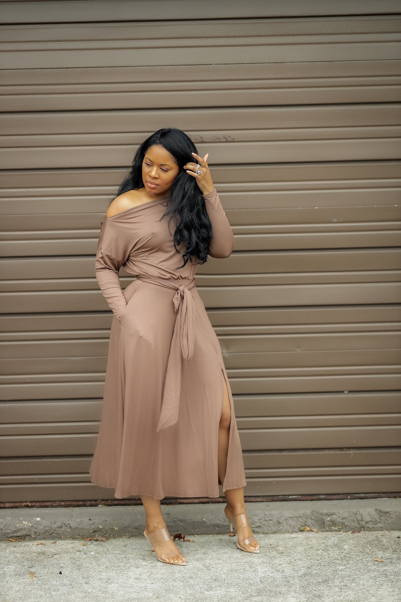 Cold Shoulder Dress