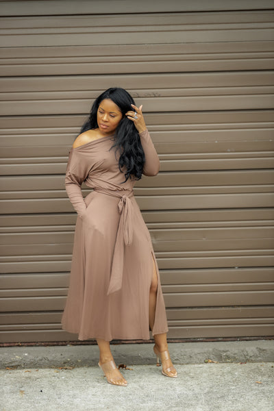 Cold Shoulder Dress