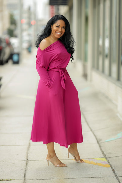 Cold Shoulder Dress