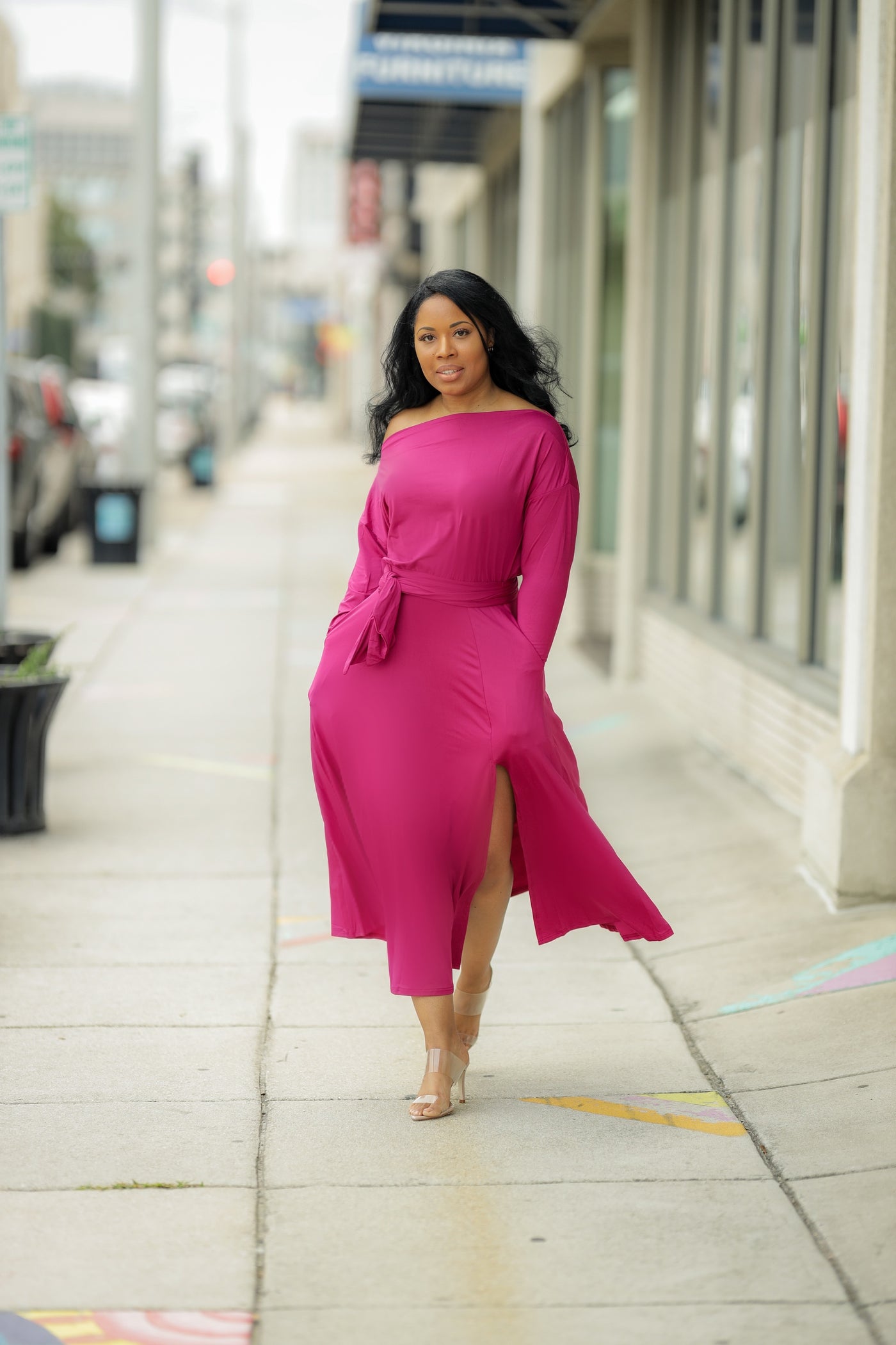 Cold Shoulder Dress