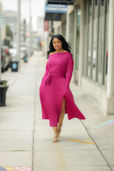 Cold Shoulder Dress