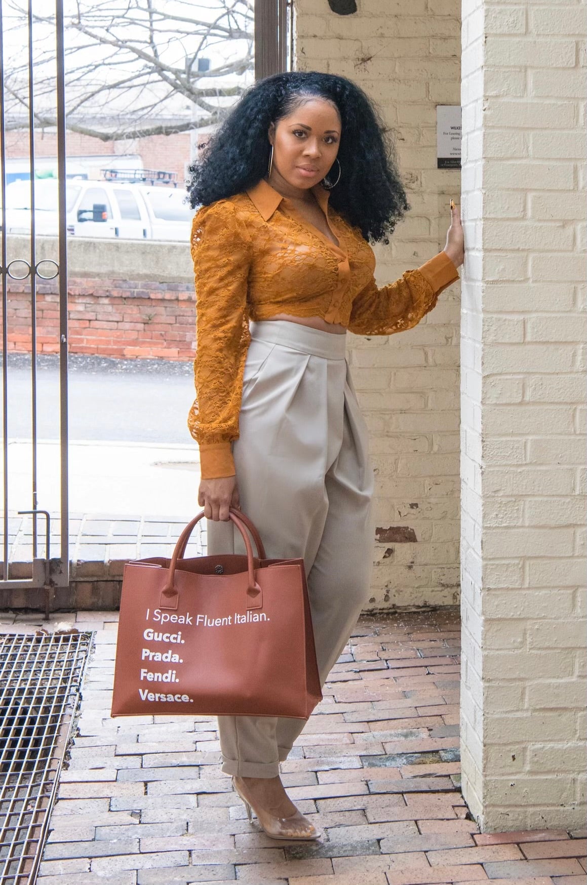 Fluent Italian Boss Bag