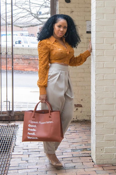 Fluent Italian Boss Bag